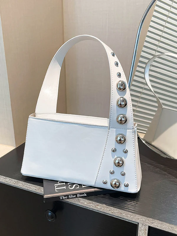 Asymmetric Rivet Split-Joint Mini Bags - Image 14