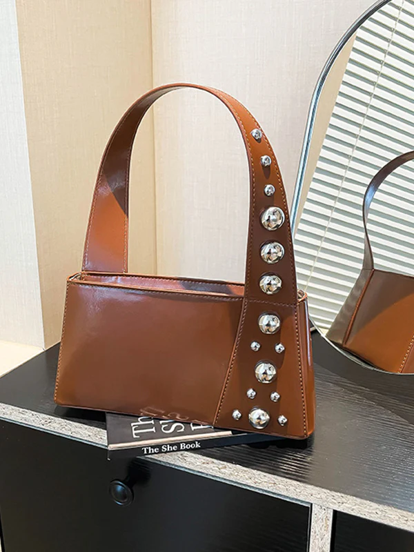 Asymmetric Rivet Split-Joint Mini Bags - Image 15