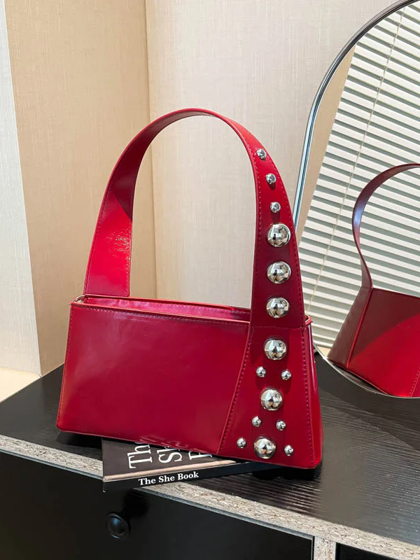Asymmetric Rivet Split-Joint Mini Bags - Image 16