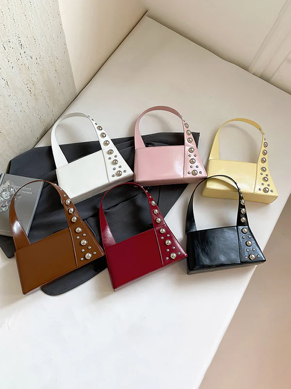 Asymmetric Rivet Split-Joint Mini Bags - Image 24