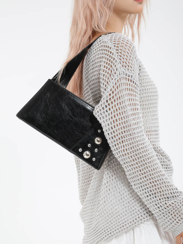 Asymmetric Rivet Split-Joint Mini Bags - Image 3