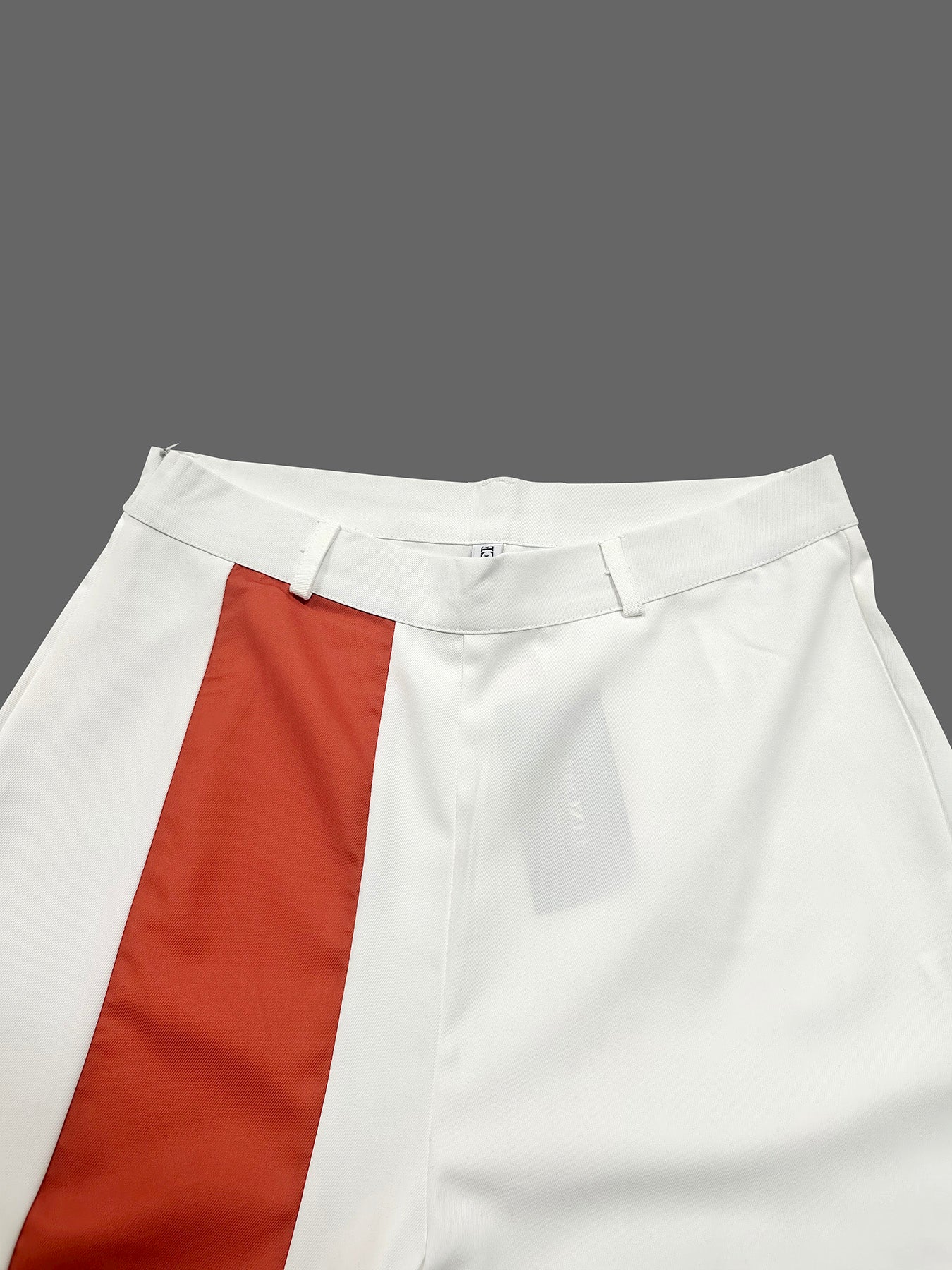Batwing Sleeves Half Sleeves Solid Color Top + Contrast Color Wide Leg Pants Two Pieces Set - Image 13