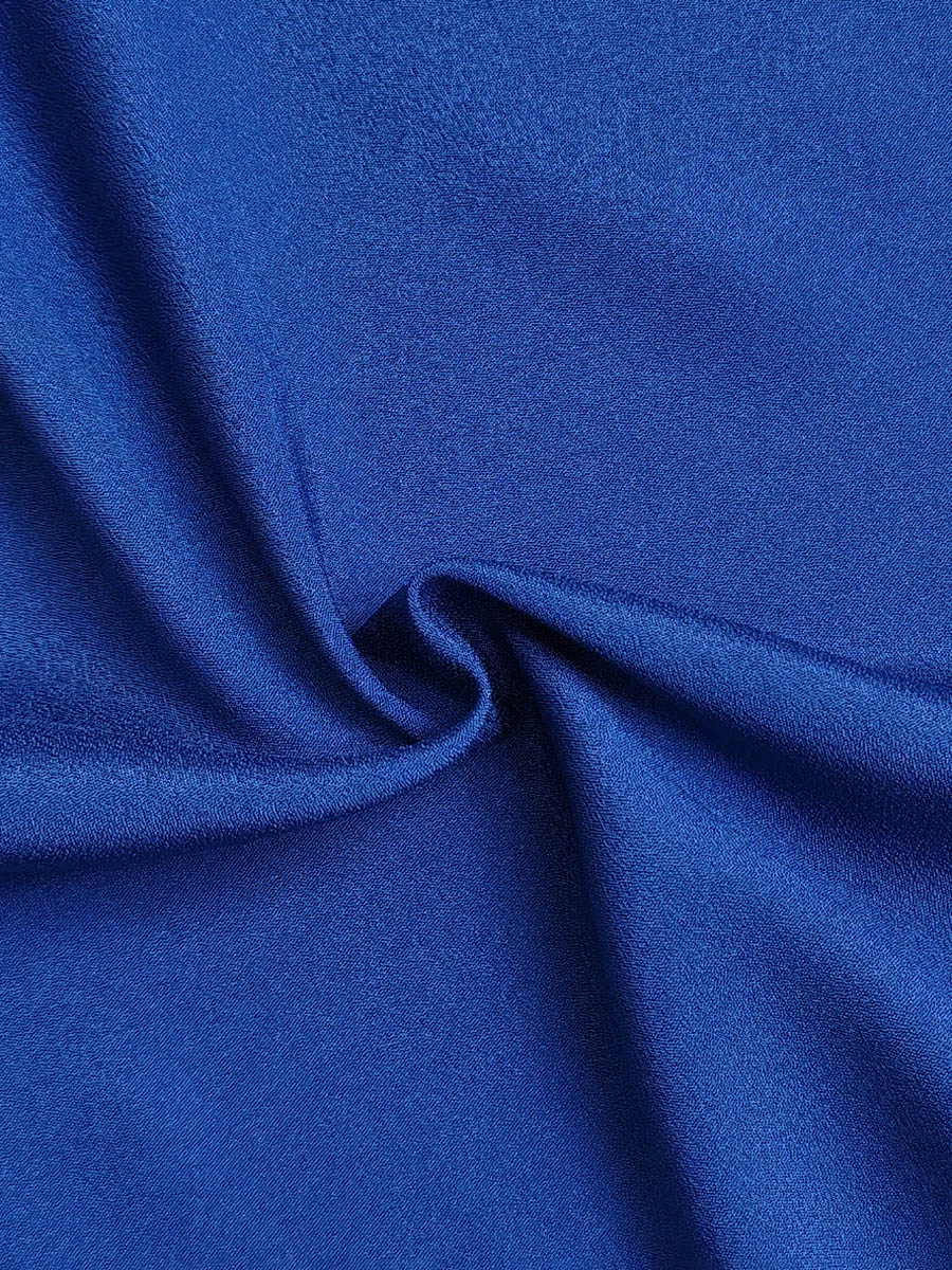 Batwing Sleeves High-Low Pleated Solid Color Split-Joint Round-Neck Midi Dresses - Image 10