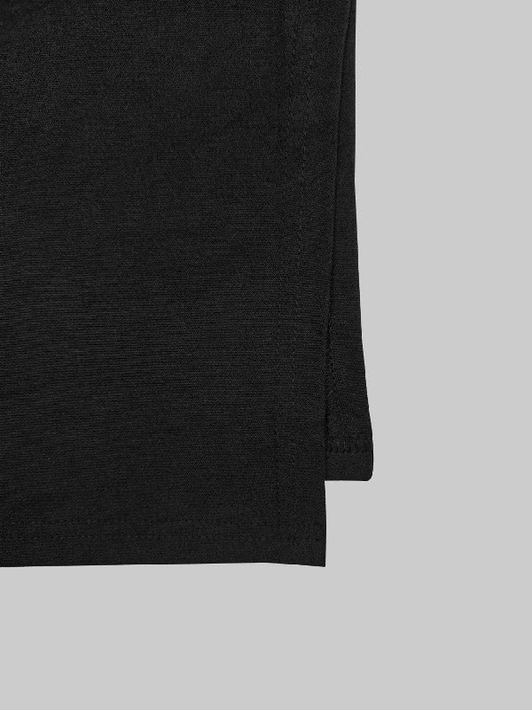 Batwing Sleeves Loose Asymmetric Solid Color One-Shoulder Blouses&Shirts Tops - Image 9