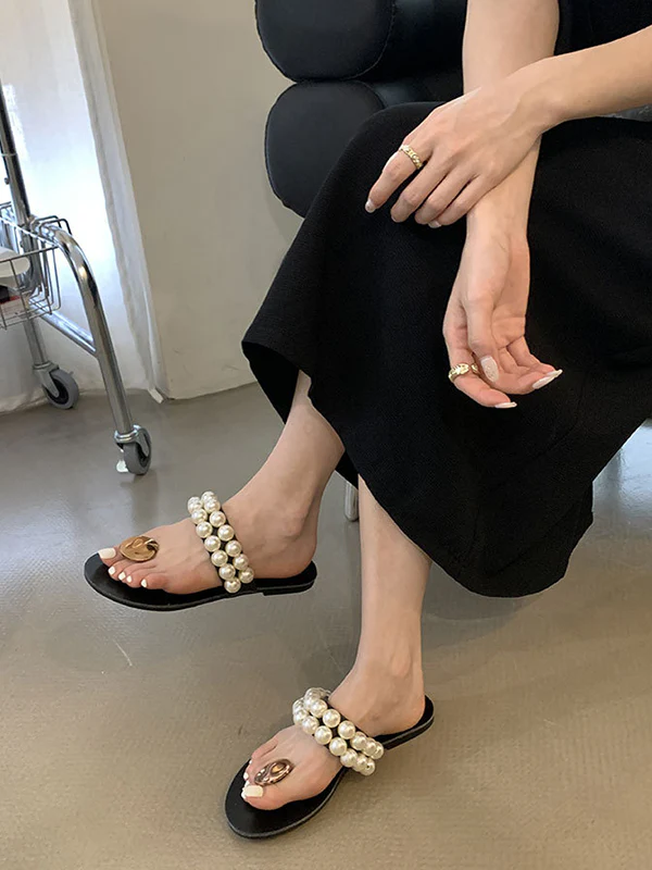 Beach Beaded Slippers - Image 4