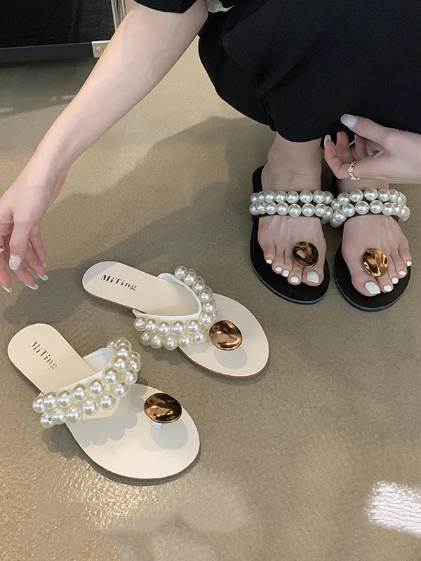 Beach Beaded Slippers - Image 5