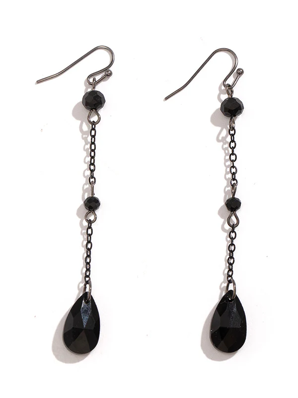 Beaded Chains Drop Earrings Earrings Accessories - Image 7
