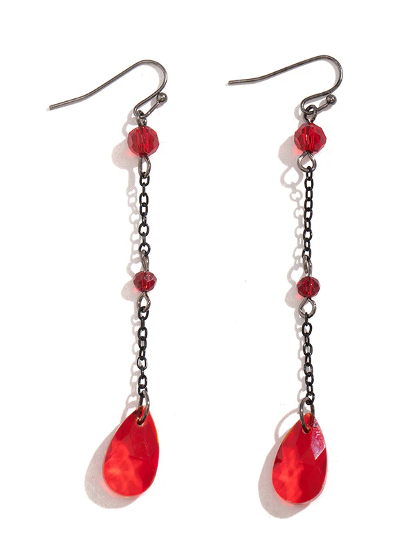 Beaded Chains Drop Earrings Earrings Accessories - Image 8