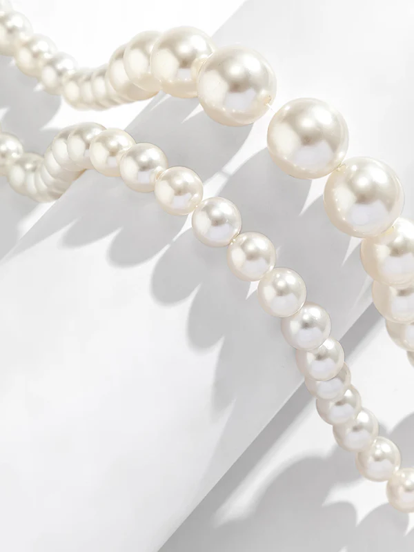 Beaded Dainty Necklace Necklaces Accessories Two Pieces - Image 7