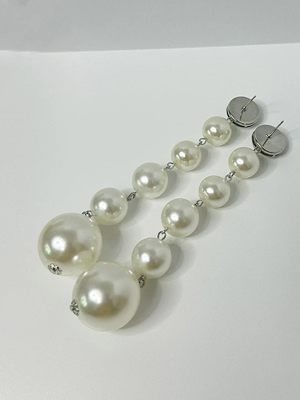 Beaded Geometric Shiny Earrings Accessories - Image 9
