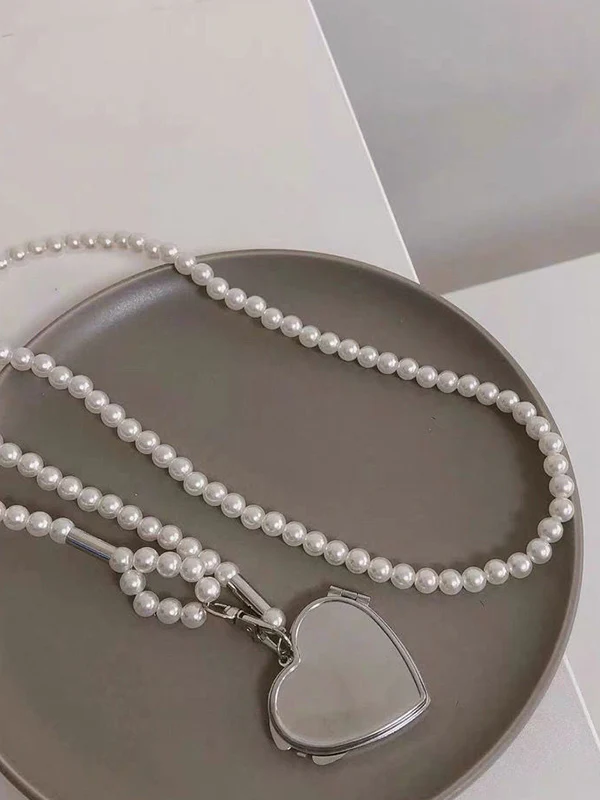 Beaded Heart Shape Shiny Waist Chain Accessories - Image 10