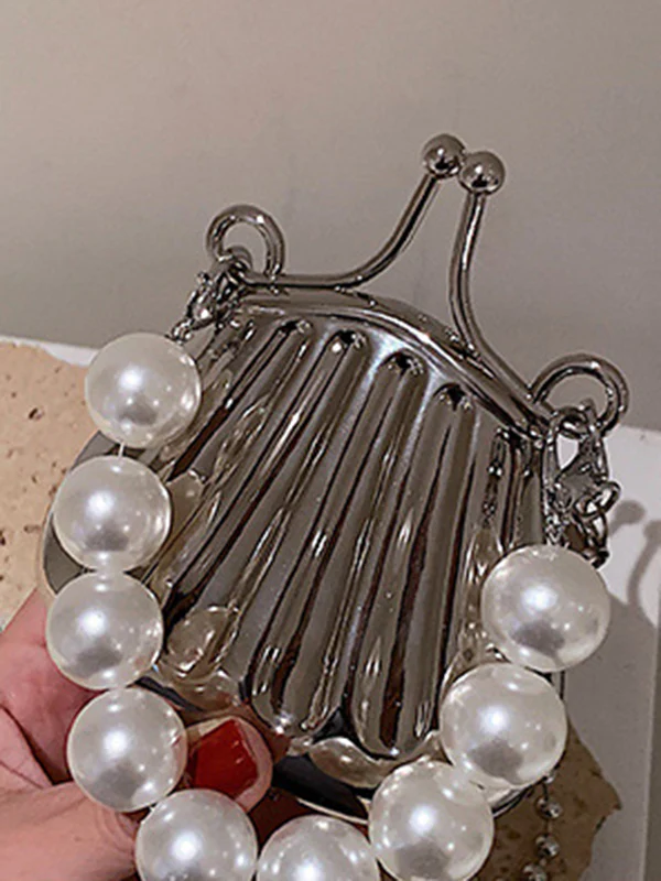 Beaded Shiny Shell-Shaped Bags Accessories Crossbody Bags - Image 17
