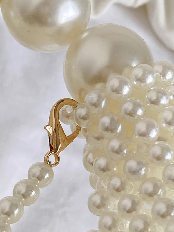 Beaded Solid Color Bags Bags Accessories Handbags Shoulder Bags - Image 16