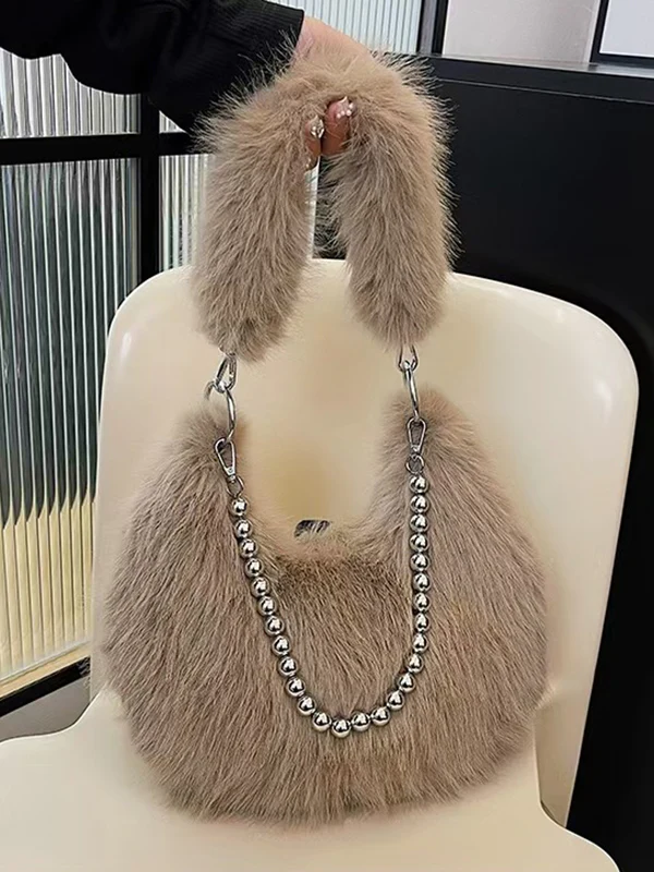 Beaded Split-Joint Bags Crossbody Bags Handbags - Image 12