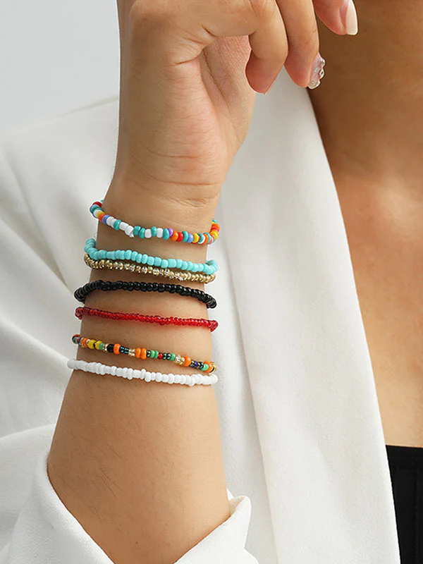 Beads Multi-Colored Bracelet Accessories - Image 2