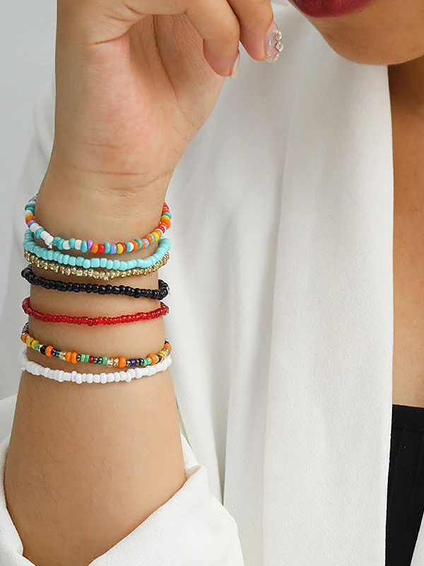 Beads Multi-Colored Bracelet Accessories - Image 3