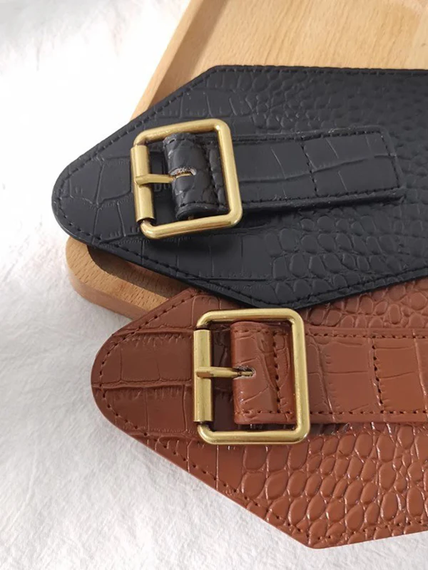 Belt Buckle Geometric Split-Joint Waist Belts & Thigh Cuffs - Image 11