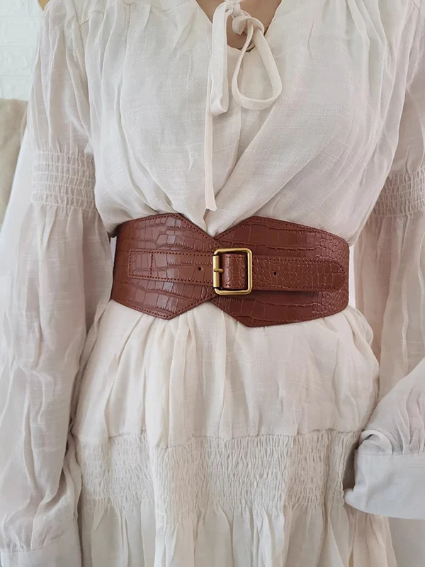 Belt Buckle Geometric Split-Joint Waist Belts & Thigh Cuffs - Image 4