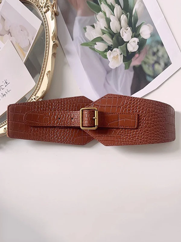 Belt Buckle Geometric Split-Joint Waist Belts & Thigh Cuffs - Image 5