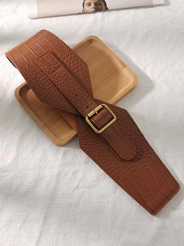 Belt Buckle Geometric Split-Joint Waist Belts & Thigh Cuffs - Image 7