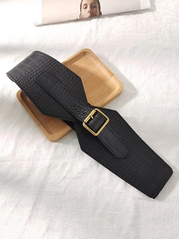 Belt Buckle Geometric Split-Joint Waist Belts & Thigh Cuffs - Image 8