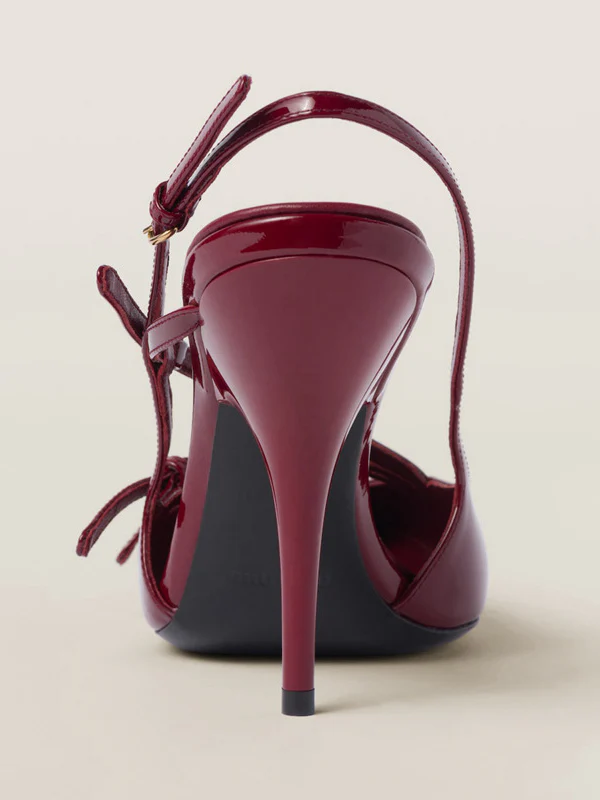Belt Buckle Hollow Pointed-Toe Split-Joint Pumps Sandals Sling Shoes - Image 11