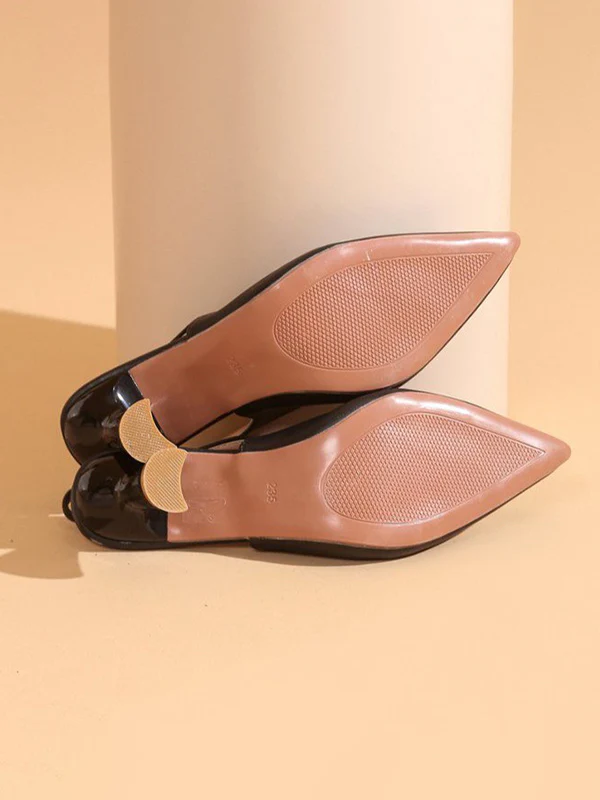 Belt Buckle Pointed-Toe Pumps Sandals Sling Shoes - Image 5