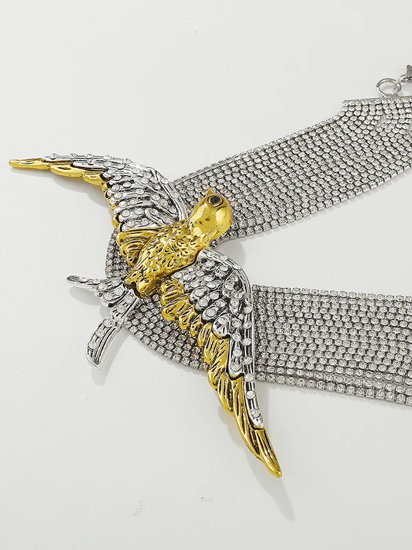 Bird Shape Tasseled Dainty Necklace Necklaces Accessories - Image 10
