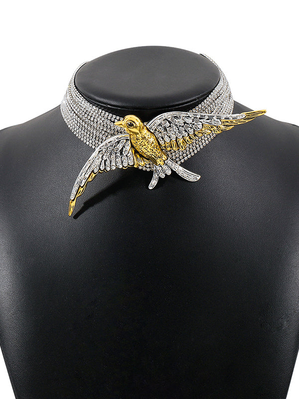 Bird Shape Tasseled Dainty Necklace Necklaces Accessories - Image 4