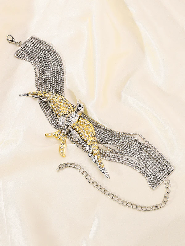 Bird Shape Tasseled Dainty Necklace Necklaces Accessories - Image 6