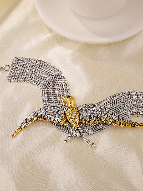Bird Shape Tasseled Dainty Necklace Necklaces Accessories - Image 7