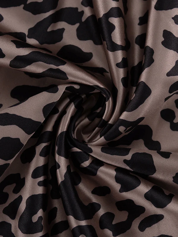 Bodycon High Waisted Leopard Skirts Bottoms - Image 8