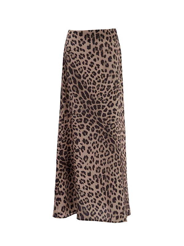 Bodycon Mermaid Leopard Skirts Bottoms - Image 12