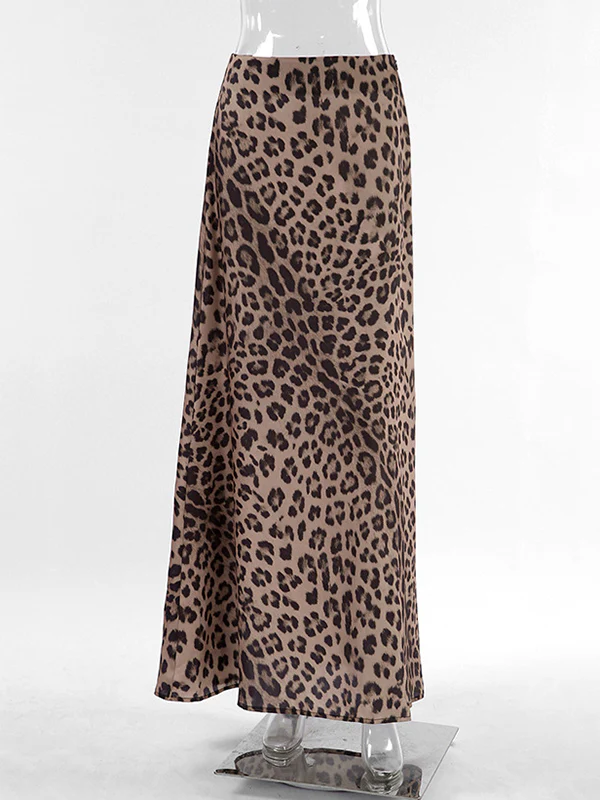 Bodycon Mermaid Leopard Skirts Bottoms - Image 9