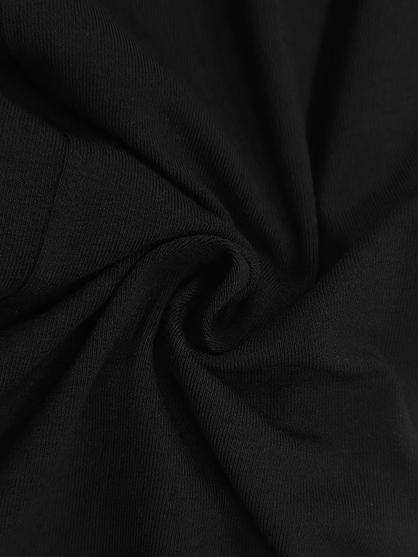 Bodycon Sleeveless Hollow Pleated Solid Color Split-Joint Mock Neck Maxi Dresses - Image 12