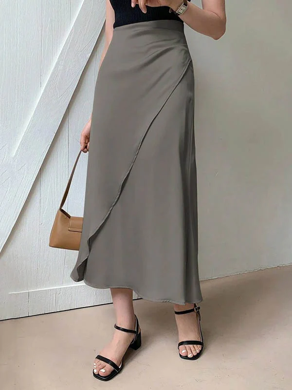 Bodycon Solid Color Skirts Bottoms - Image 12