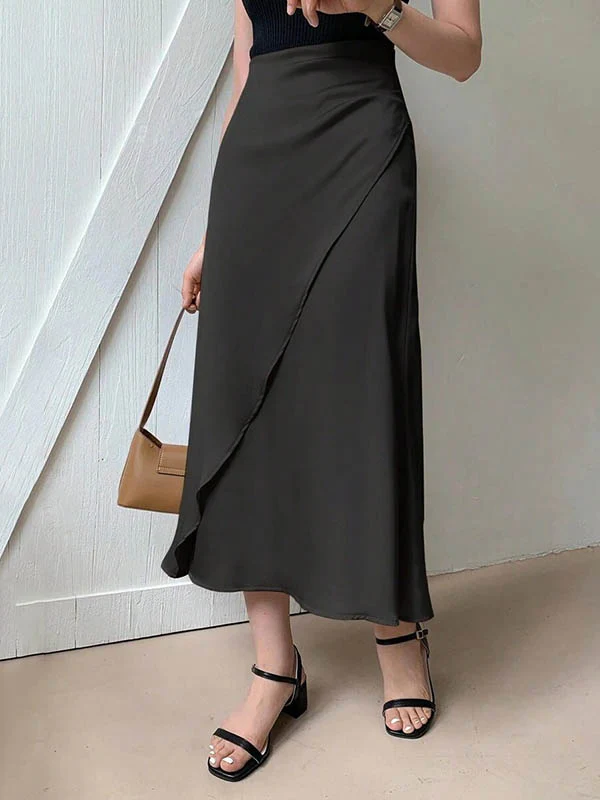 Bodycon Solid Color Skirts Bottoms - Image 4