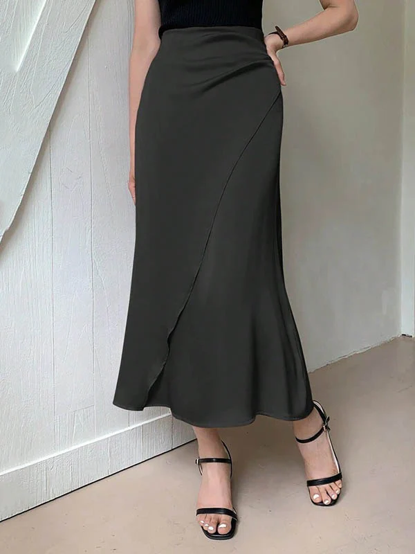 Bodycon Solid Color Skirts Bottoms - Image 5