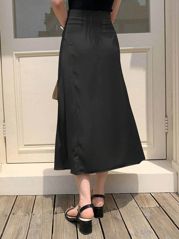 Bodycon Solid Color Skirts Bottoms - Image 6