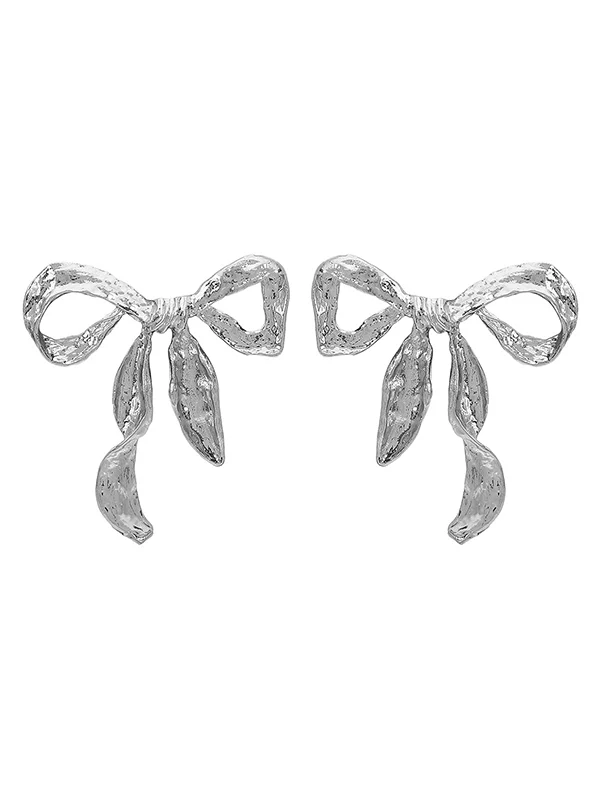 Bowknot Drop Earrings - Image 10