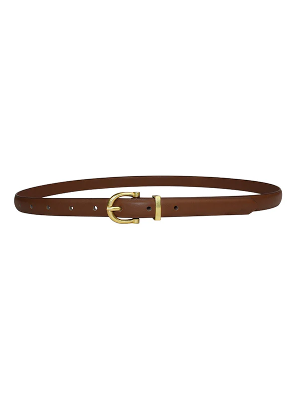Buckle Contrast Color Split-Joint Belts - Image 5