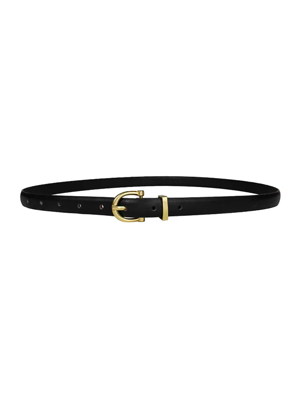 Buckle Contrast Color Split-Joint Belts - Image 6