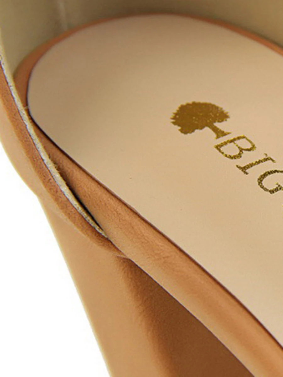 Buckle Peep-Toe Split-Joint Pumps Sandals - Image 14