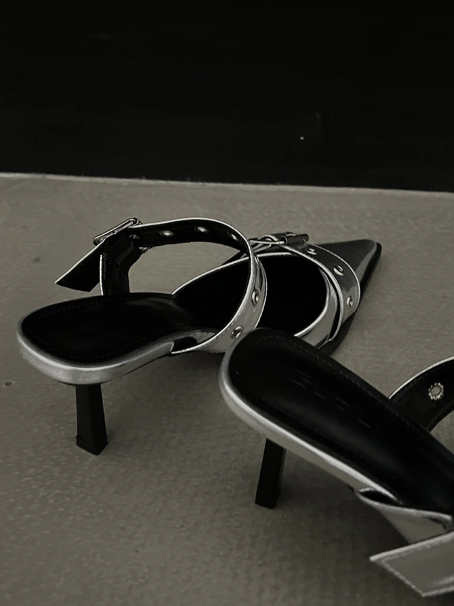 Buckle Pointed-Toe Pumps - Image 11