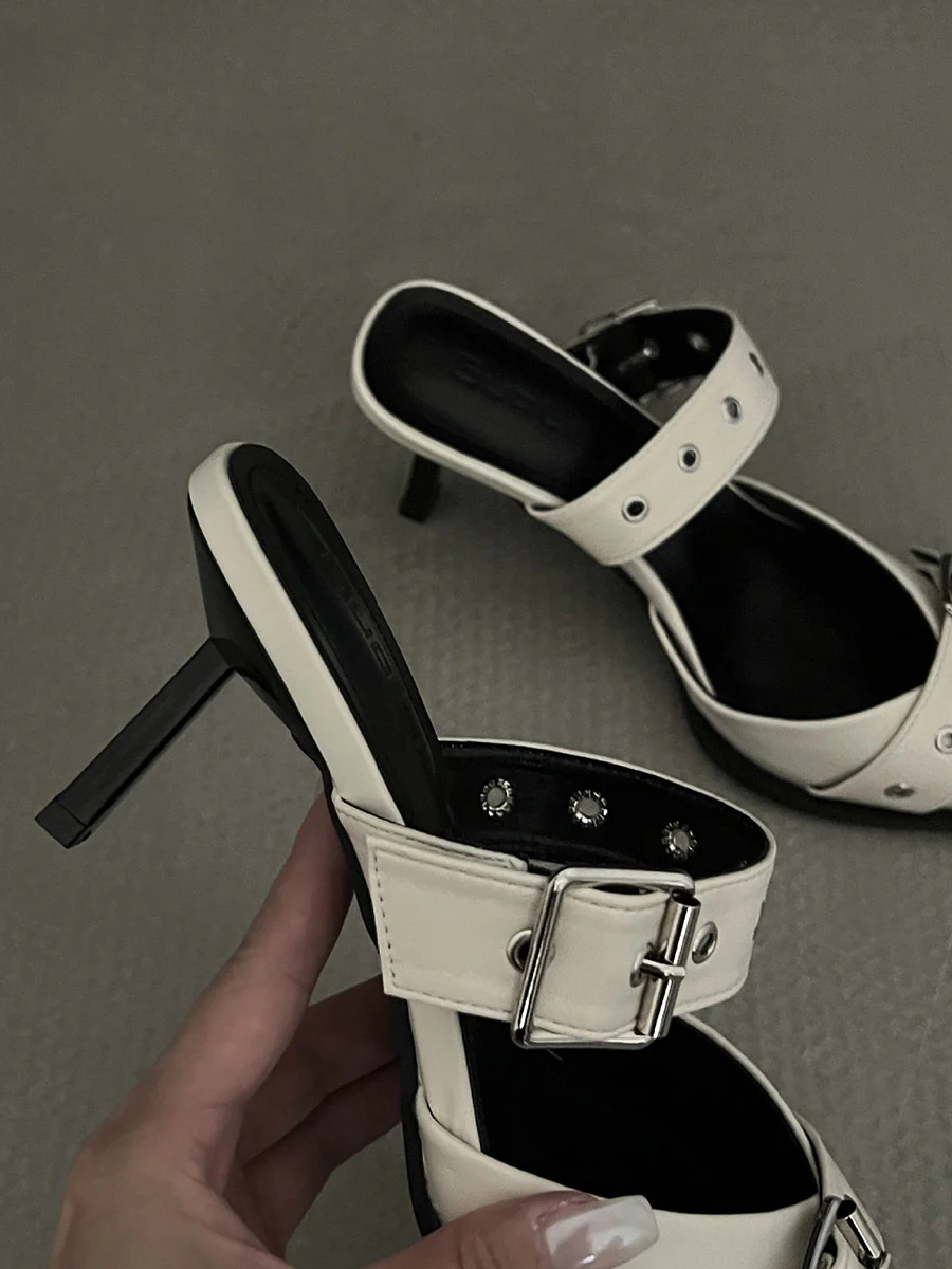 Buckle Pointed-Toe Pumps - Image 16