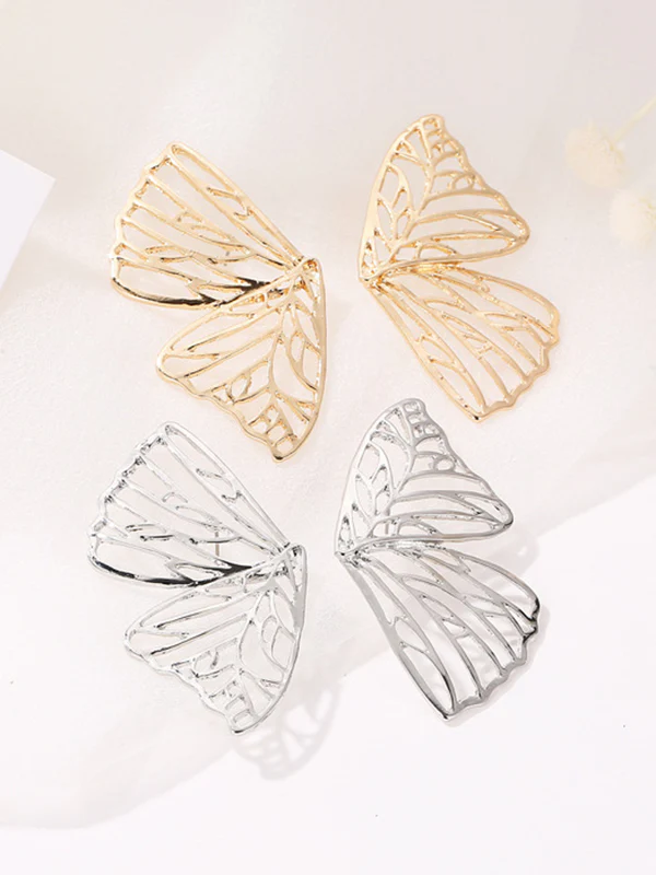 Butterfly Shape Hollow Earrings Accessories - Image 2