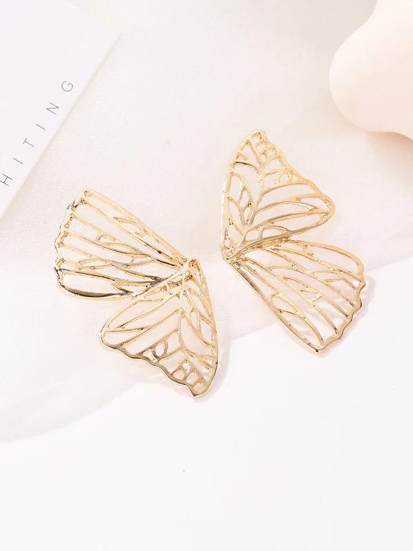 Butterfly Shape Hollow Earrings Accessories - Image 4