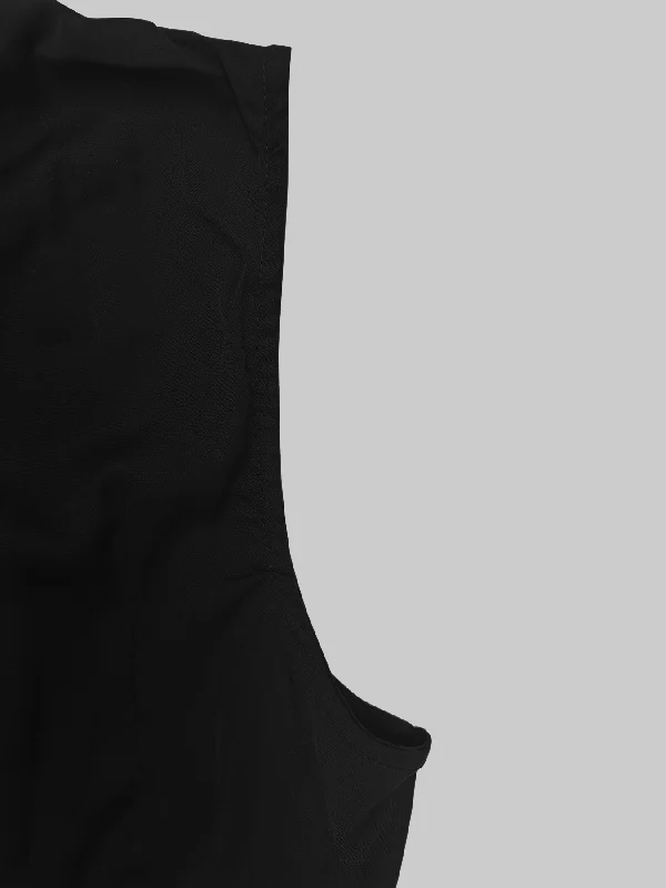 Cape High-Low Pleated Solid Color Split-Joint Round-Neck Evening Dresses Maxi Dresses - Image 20
