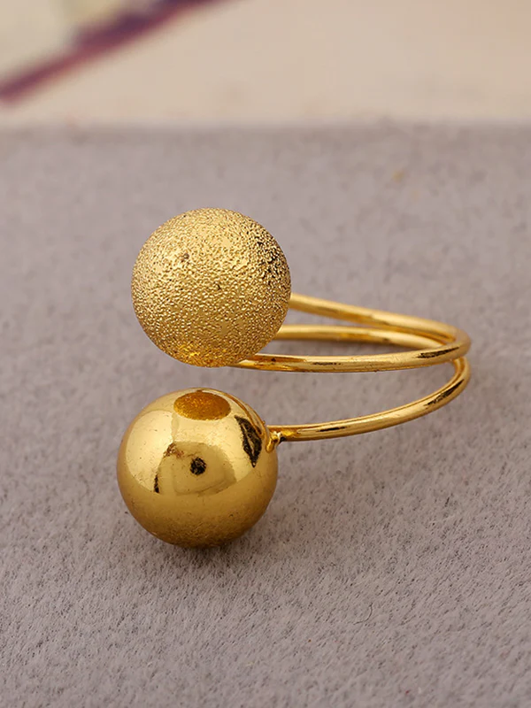 Casual Adjustable Geometric Rings Accessories - Image 4