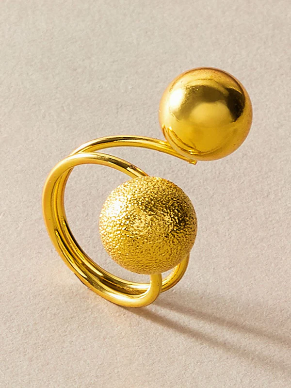 Casual Adjustable Geometric Rings Accessories - Image 7